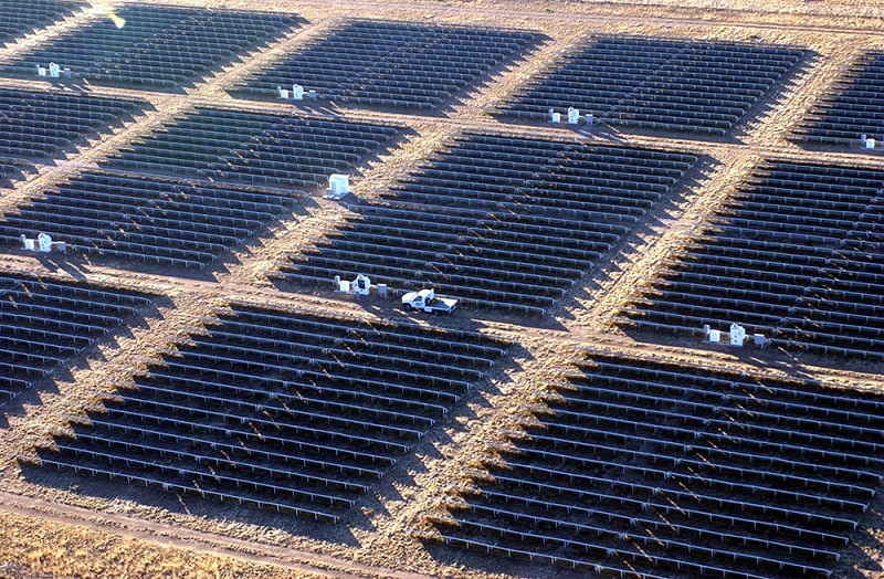 Солнечная электростанция в США