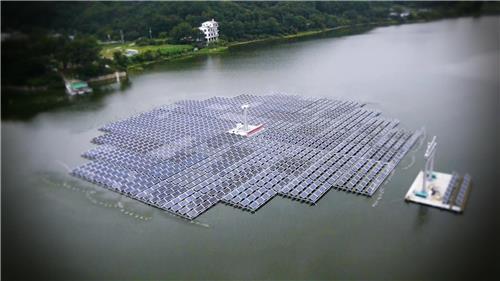 Плавающая солнечная электростанция