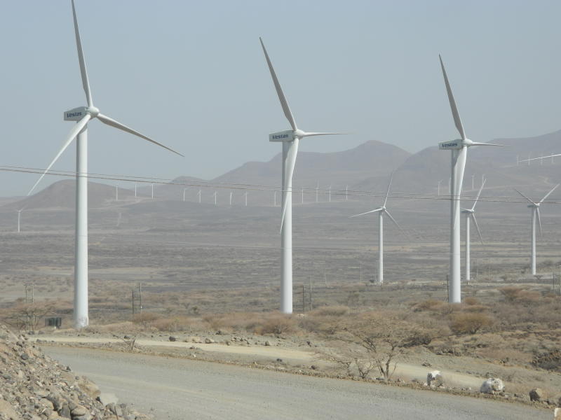 ветровая электростанция в Кении