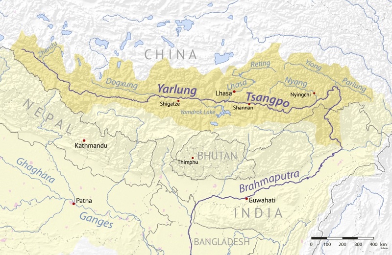 Гидроэлектростанция Китай Тибет