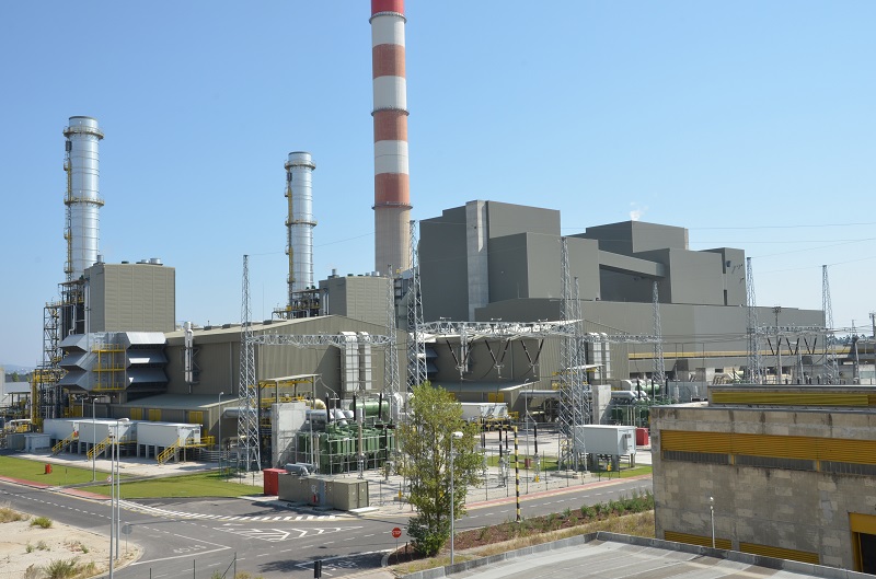 угольная электростанция в Португалии