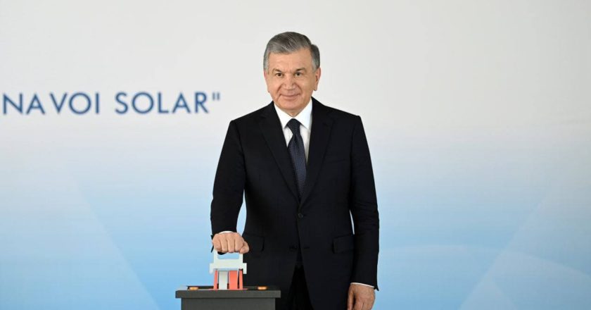 Солнечная электростанция в Узбекистане