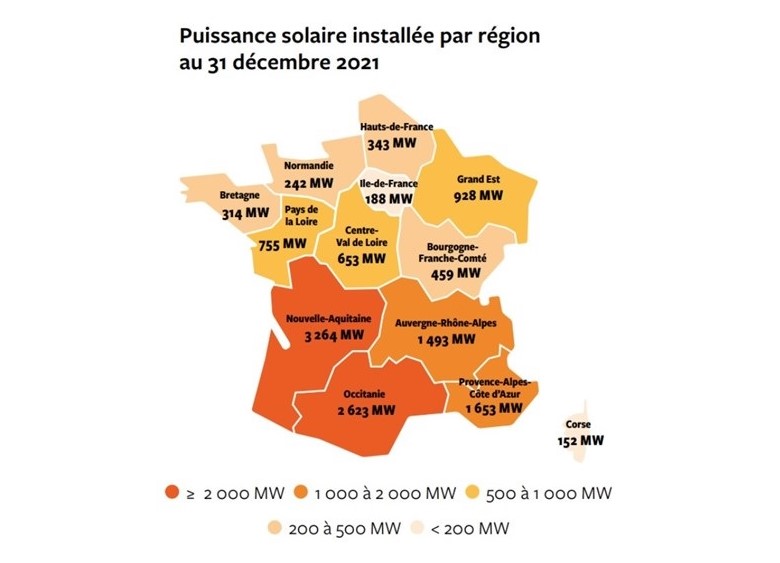 солнечная энергетика Франции