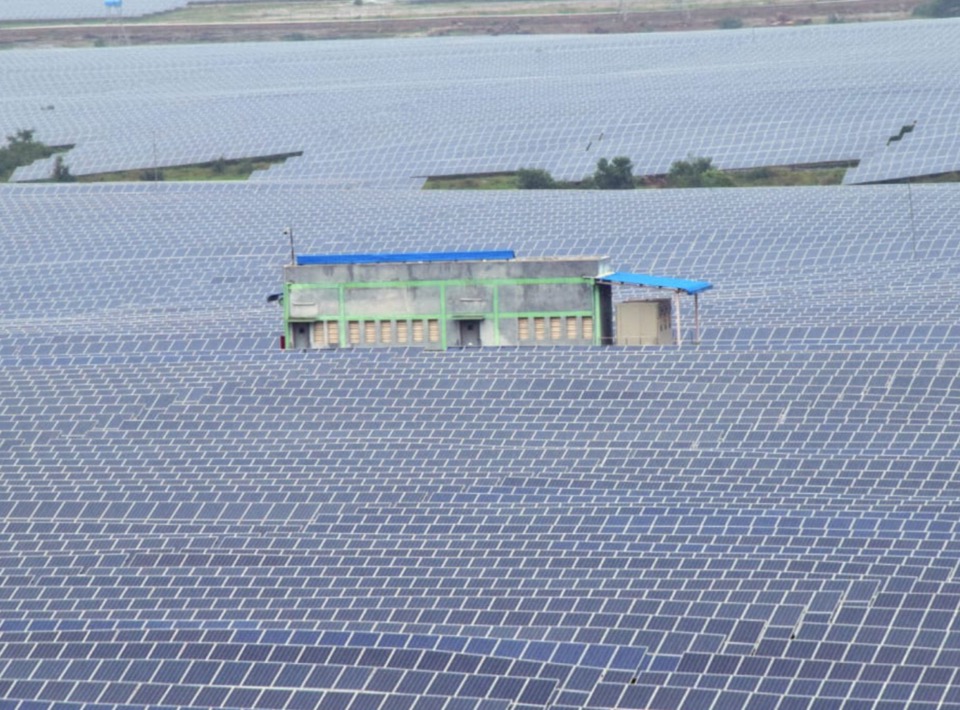 Солнечная электростанция в Индии