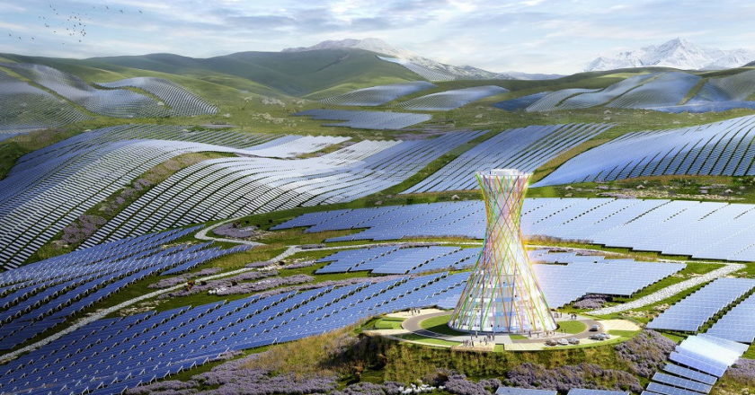солнечная электростанция Китай