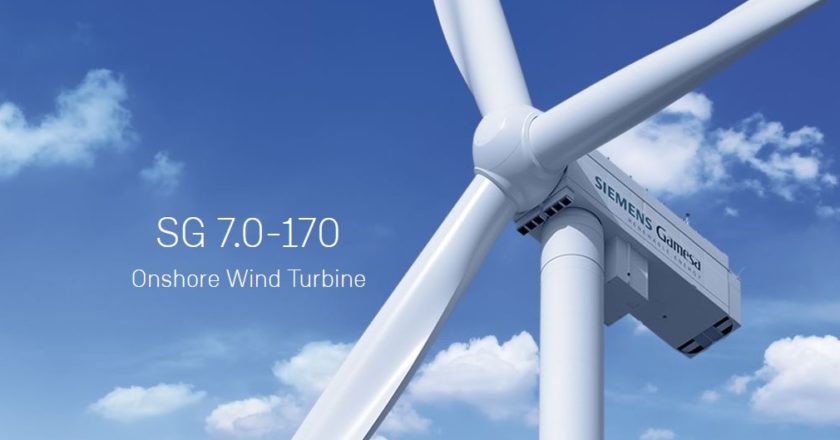 ветряная турбина Siemens Gamesa 7 МВт