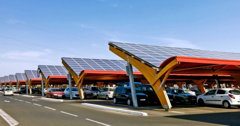 солнечные электростанции на парковках