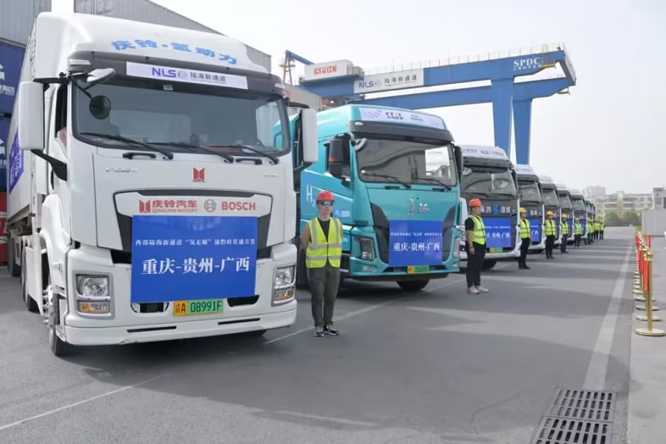 Водородный маршрут грузовых автомобилей в Китае