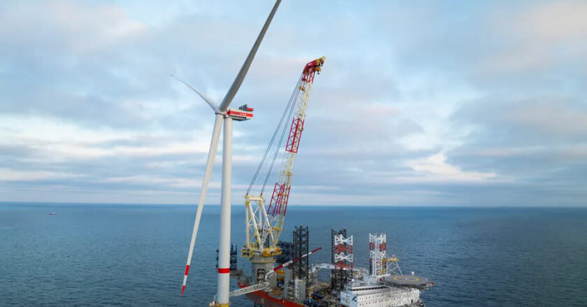 Ветряная турбина Vestas мощностью 15 МВт