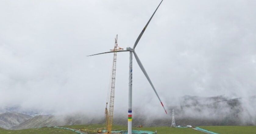 Самая высокогорная ветровая электростанция