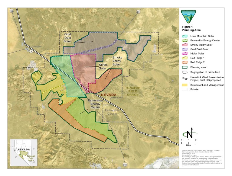 Солнечная электростанция Эсмеральда в США