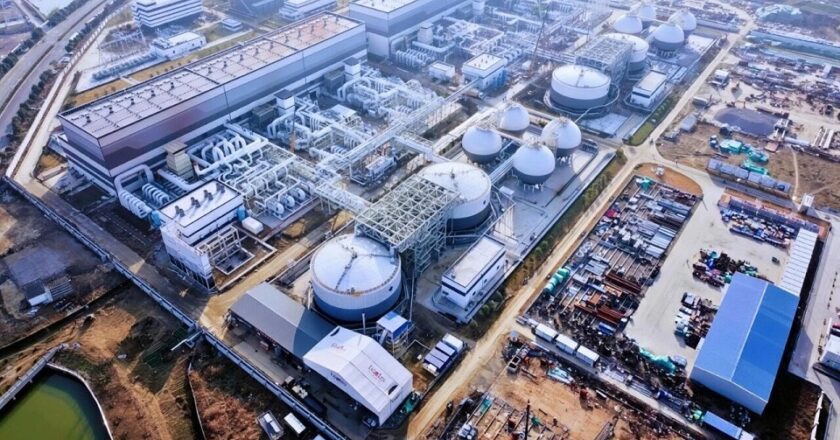 Крупнейший пневматический аккумулятор в Китае