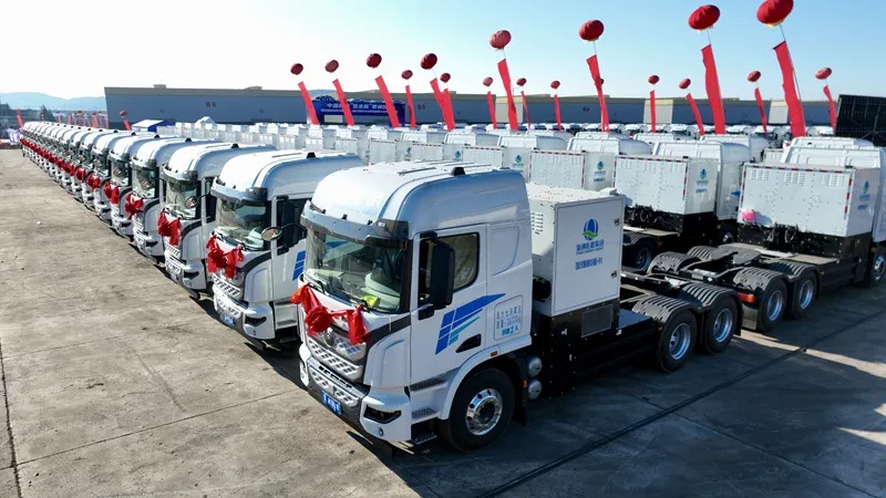 Водородные грузовики в Китае