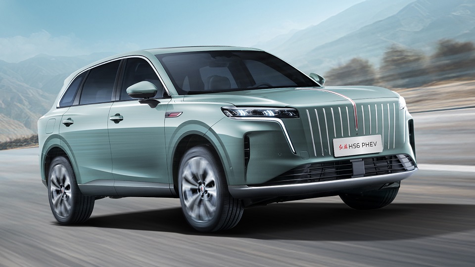Подключаемый гибридный автомобиль Hongqi HS6