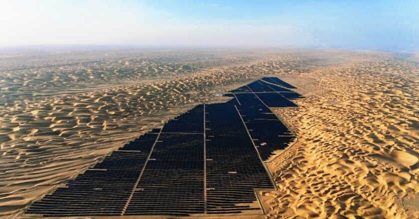 Солнечная электростанция для нефтяного месторождения