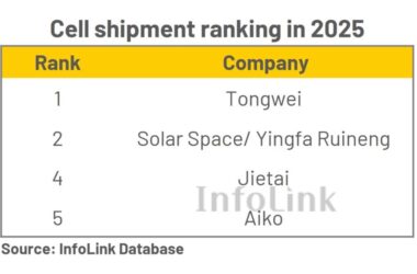 Крупнейшие производители солнечных элементов в мире