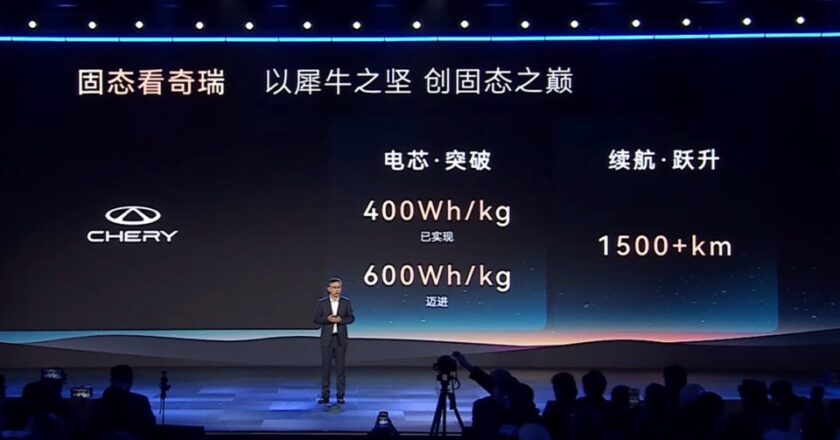 твердотельные аккумуляторы Chery