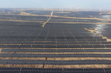 Солнечная электростанция на месте угольных разработок