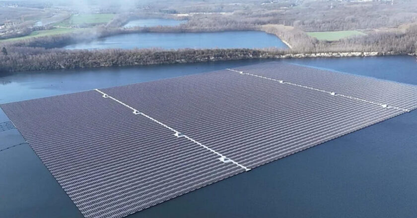 Плавучая солнечная электростанция в Европе