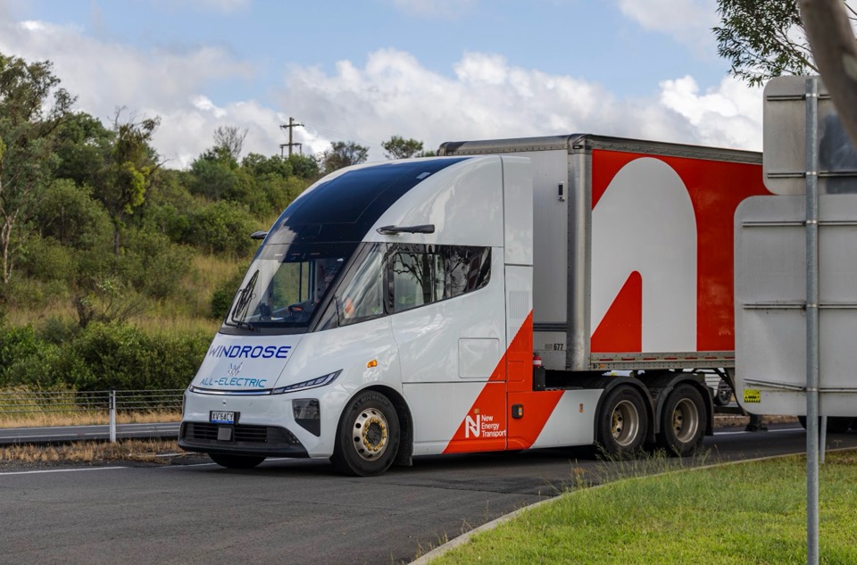 электрический грузовик Windrose