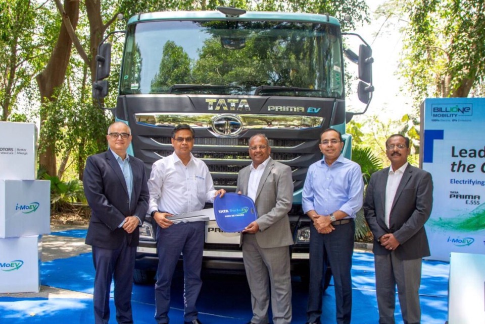 Электрические грузовики в Индии