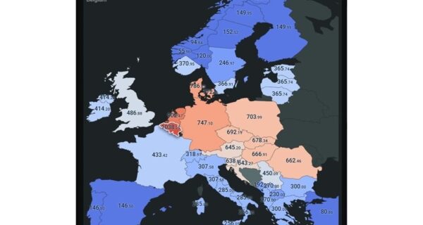Рекордно высокие цены на электроэнергию в Европе