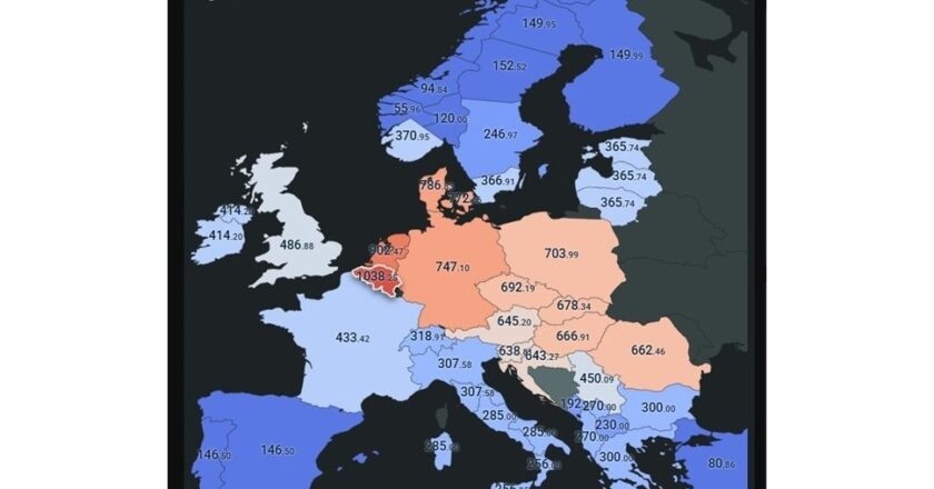 Рекордно высокие цены на электроэнергию в Европе