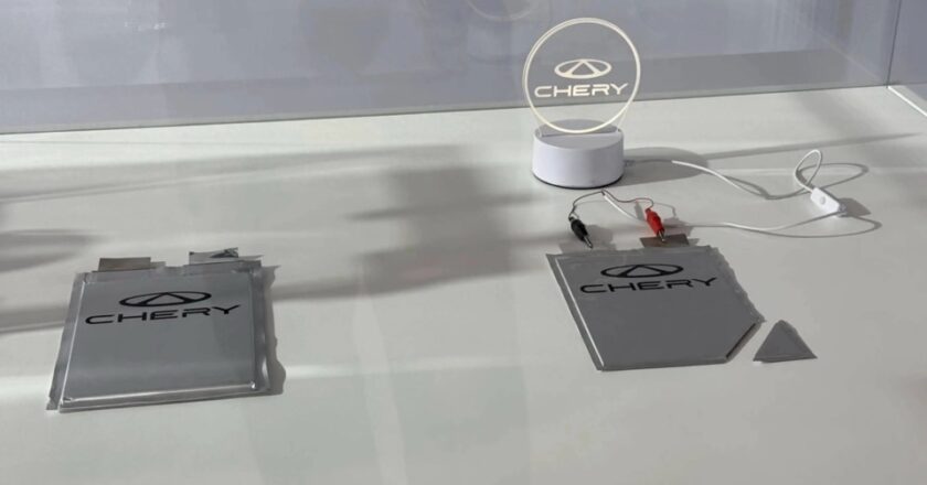 Твердотельные аккумуляторы Chery